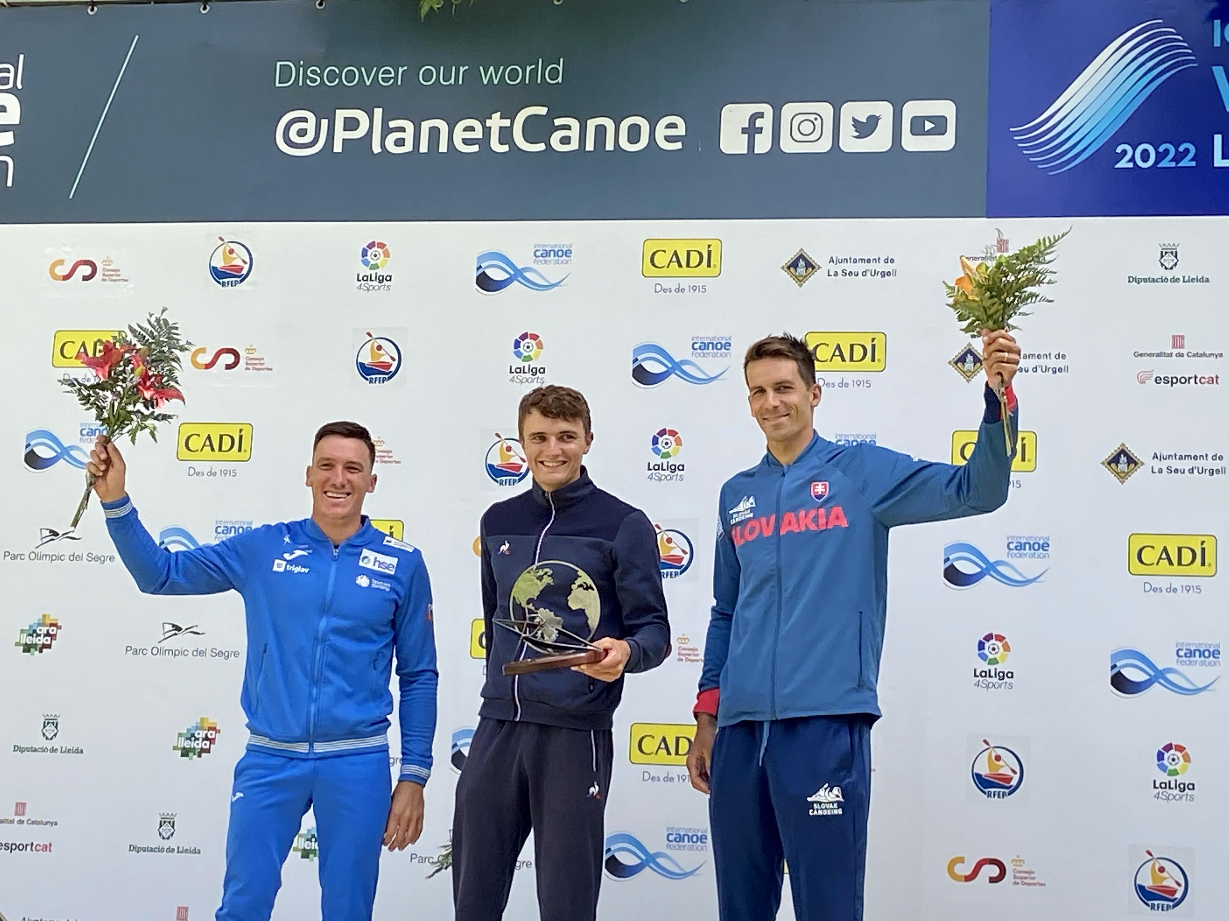 Kanoista Matej Beňuš tretí v celkovom hodnotení Svetového pohára